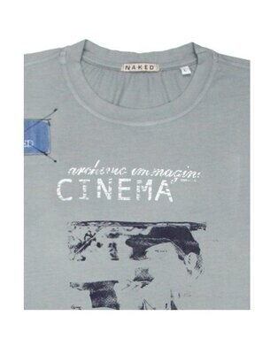 UN AMERICANO A ROMA Jersey cotton stretch T-shirt