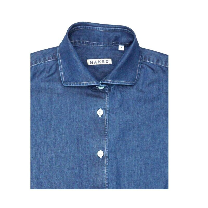 Aura woman denim Cotton Shirt