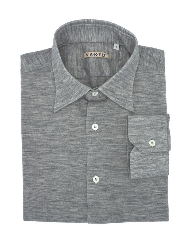 Blues merinos wool shirt
