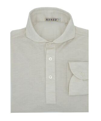 Pearl merinos wool Polo shirt