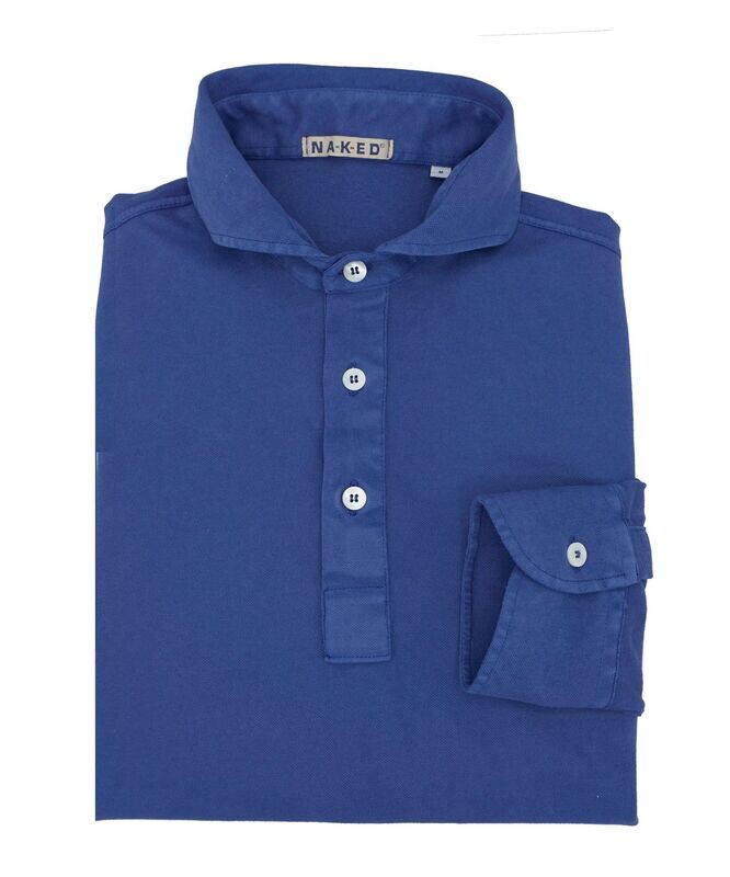Royal Past  Piquet cotton stretch Polo Shirt vintaged