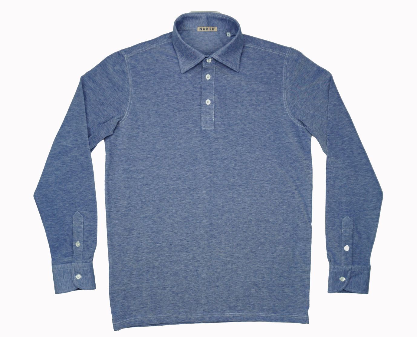 Parisian   luxury oxford piquet polo shirt