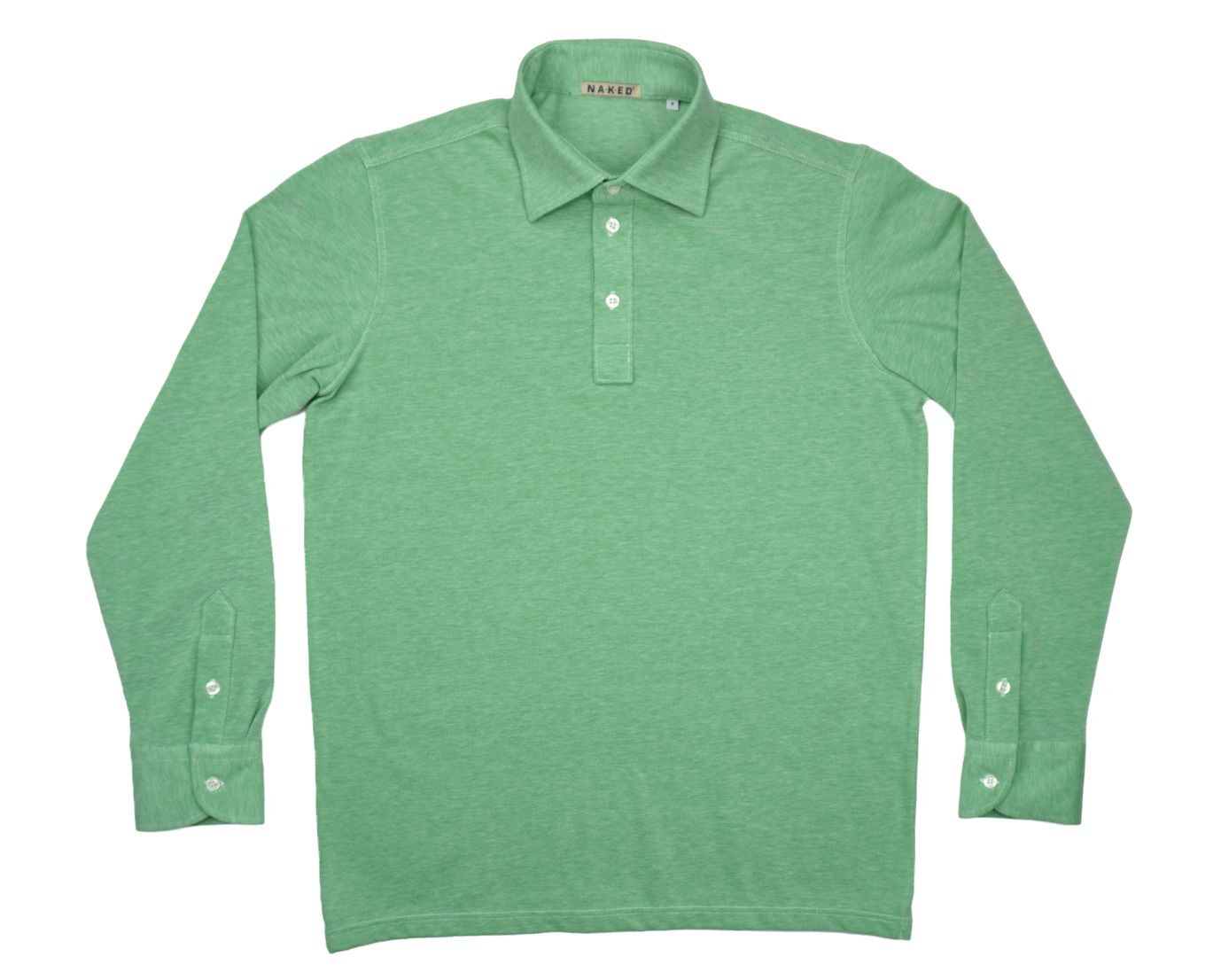 Italian   luxury oxford piquet polo shirt