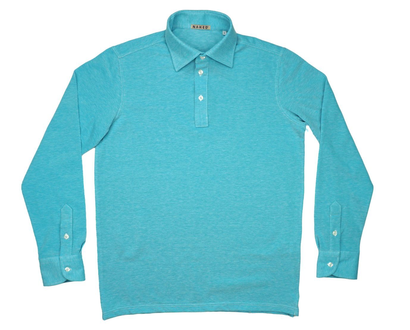 Caribbean  luxury oxford piquet polo shirt