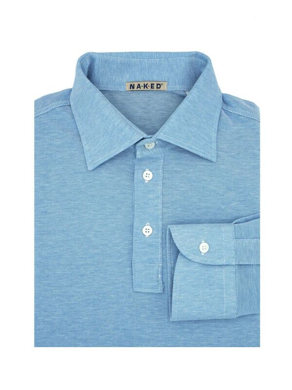Gem luxury oxford piquet polo shirt