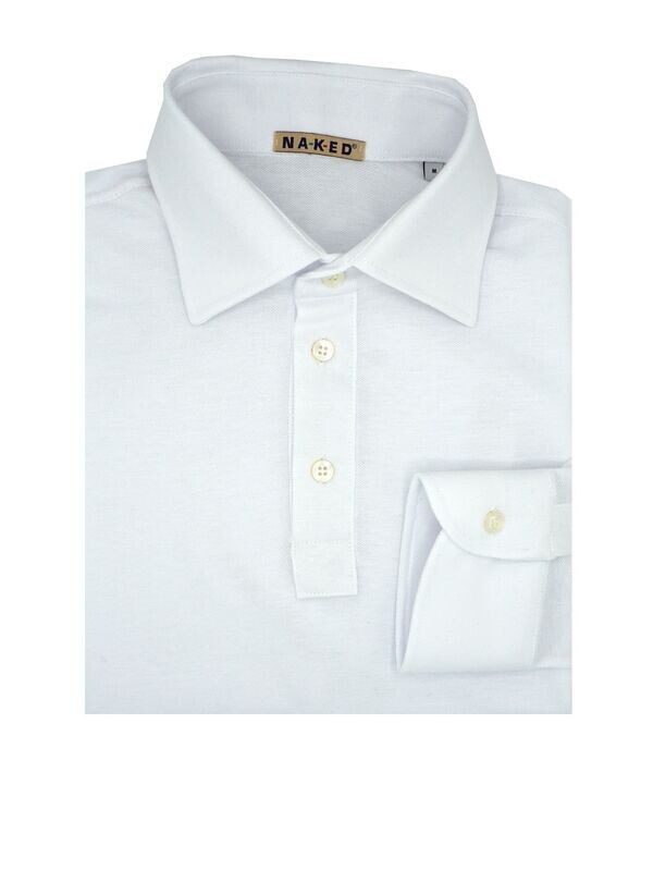 Effortless luxury oxford piquet polo shirt