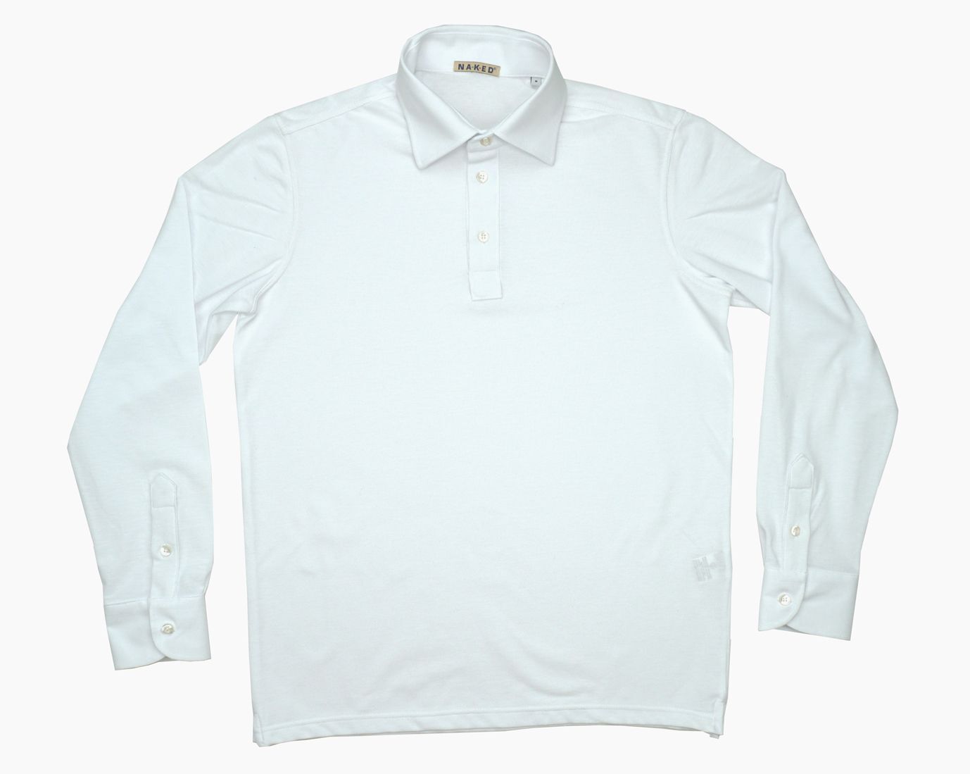 Effortless luxury oxford piquet polo shirt