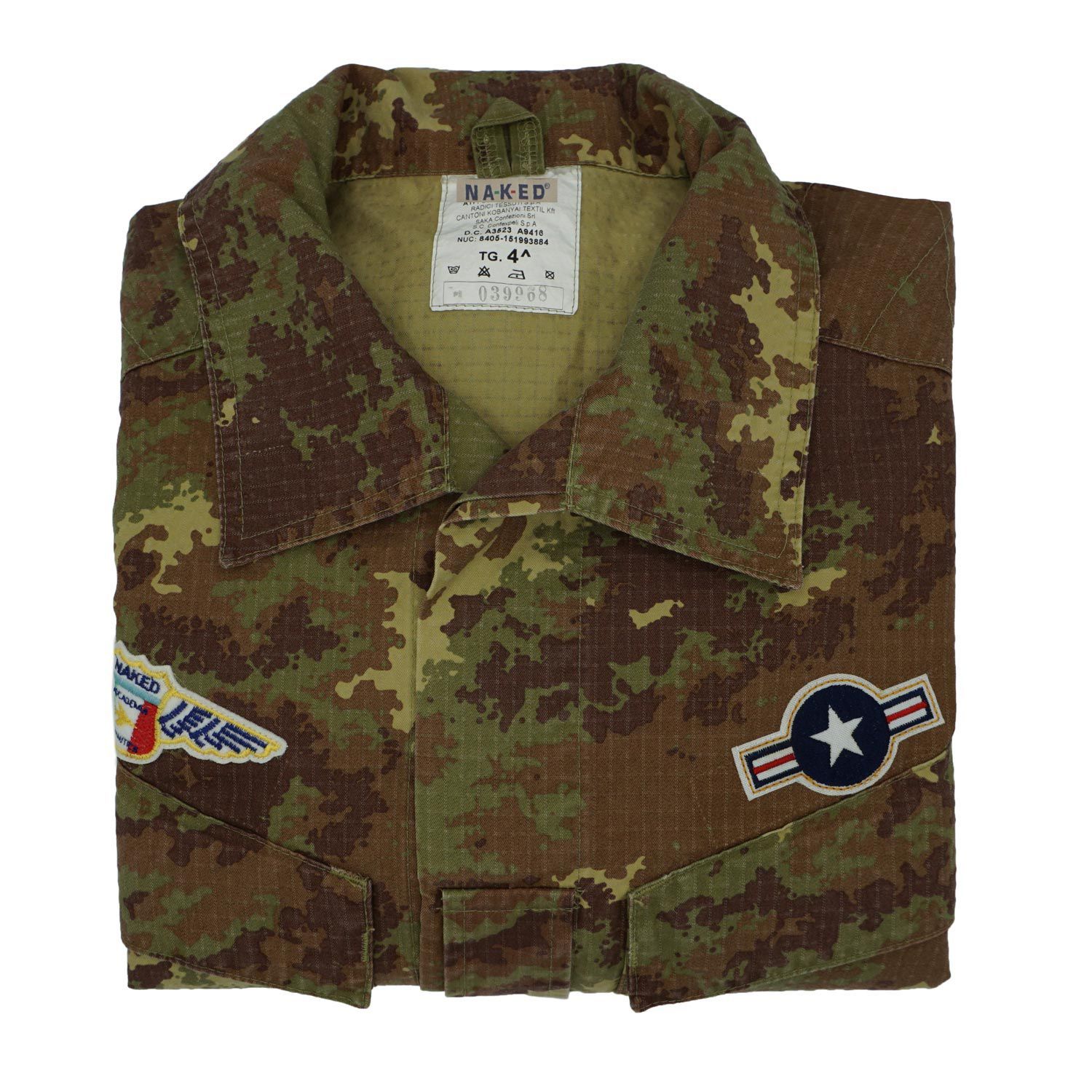 Rambo Camouflage italian army jacket