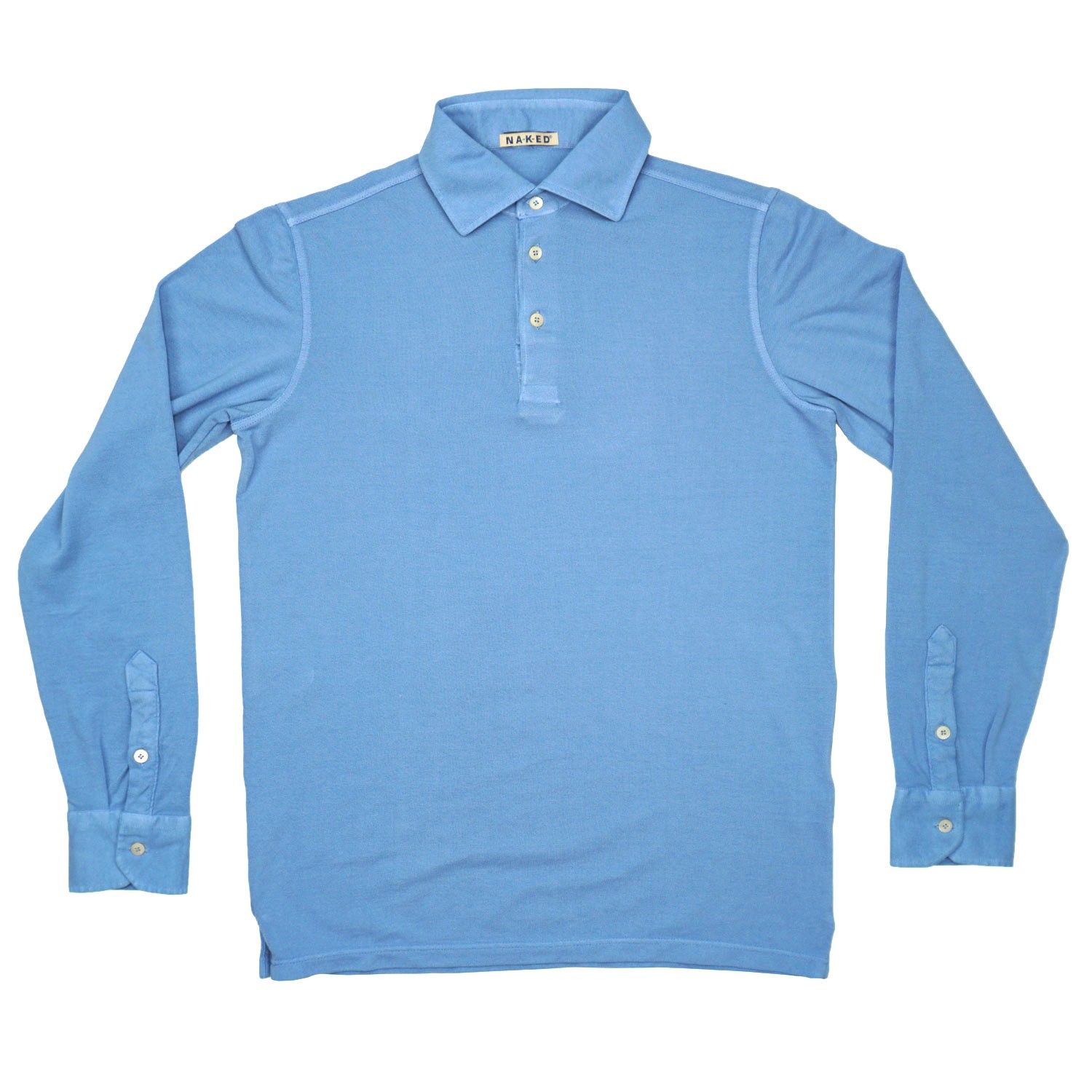 Onassis  luxury light piquet polo shirt