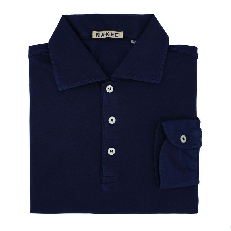 Robert luxury light jersey polo shirt
