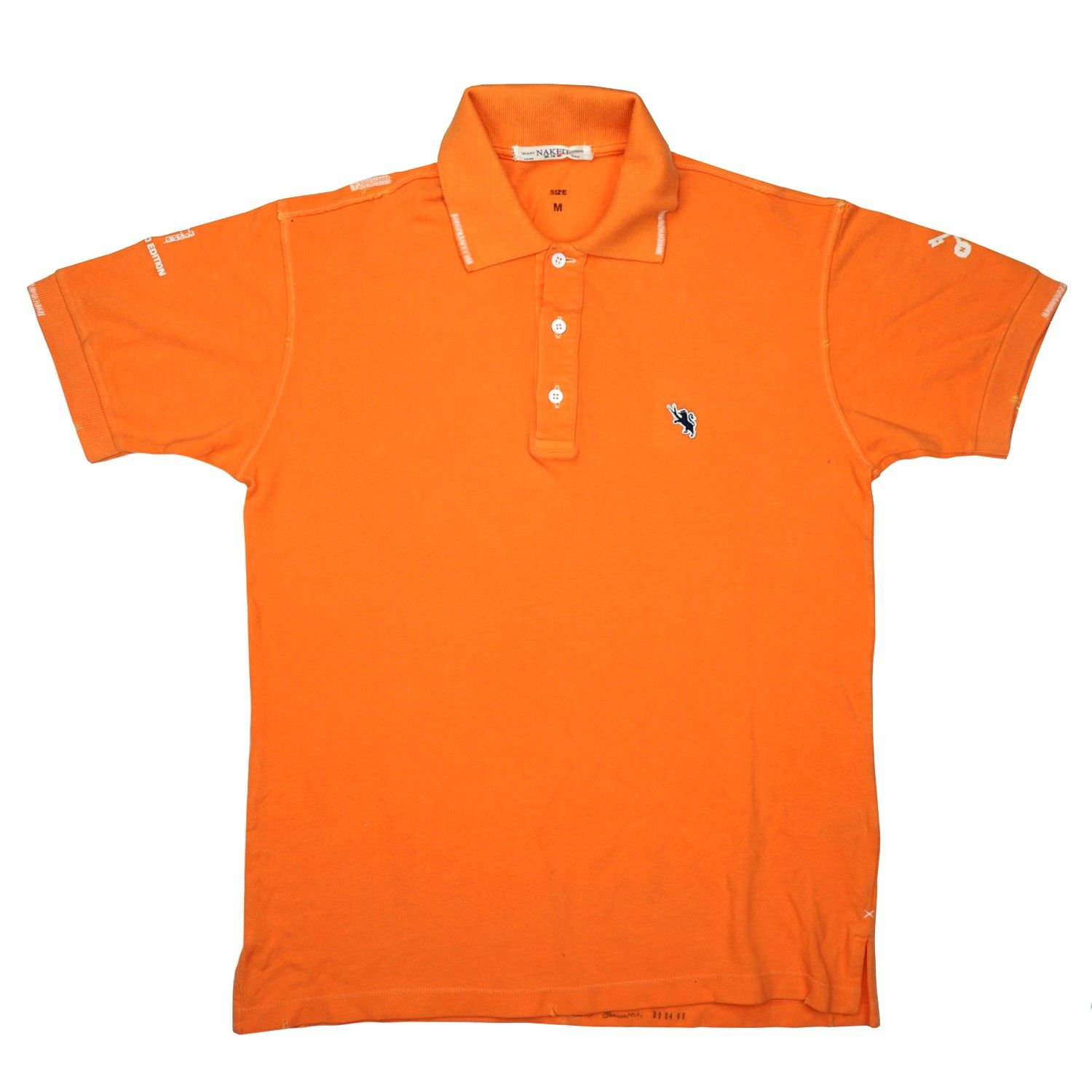 Broken vintaged piquet polo shirt
