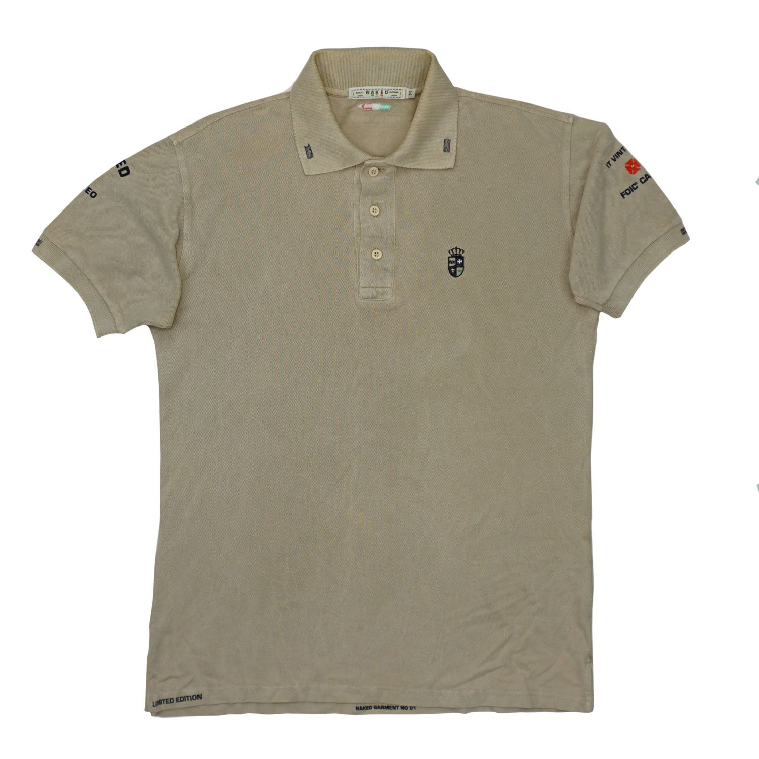 Used vintaged piquet polo shirt