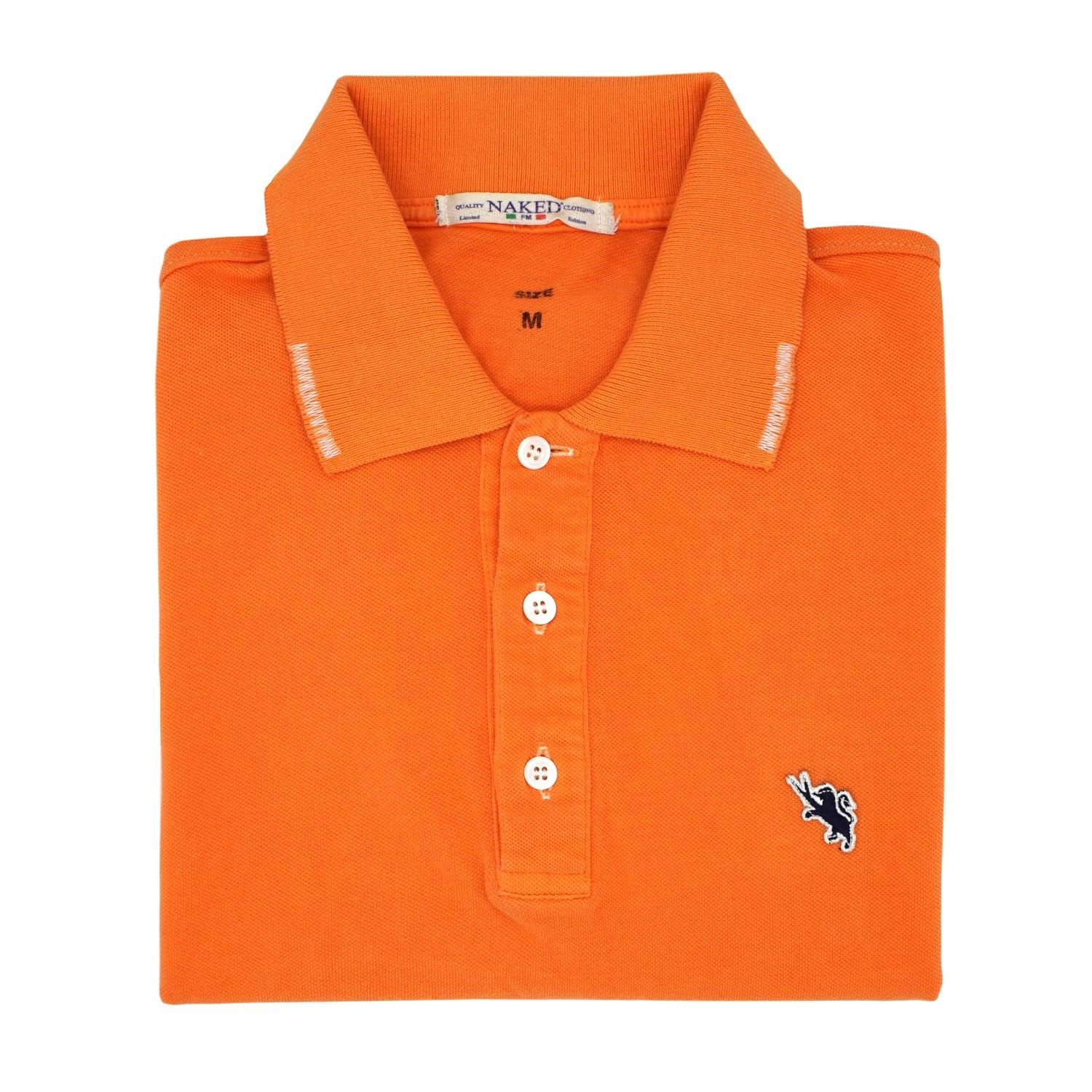 Broken vintaged piquet polo shirt