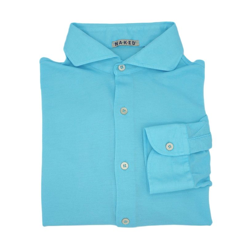 Romulus luxury piquet pastel streight shirt
