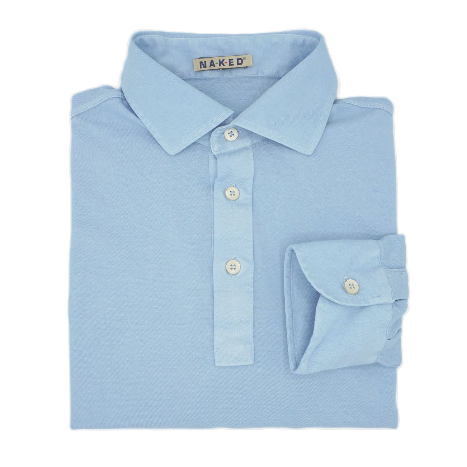 Caesar  luxury light piquet pastel polo shirt