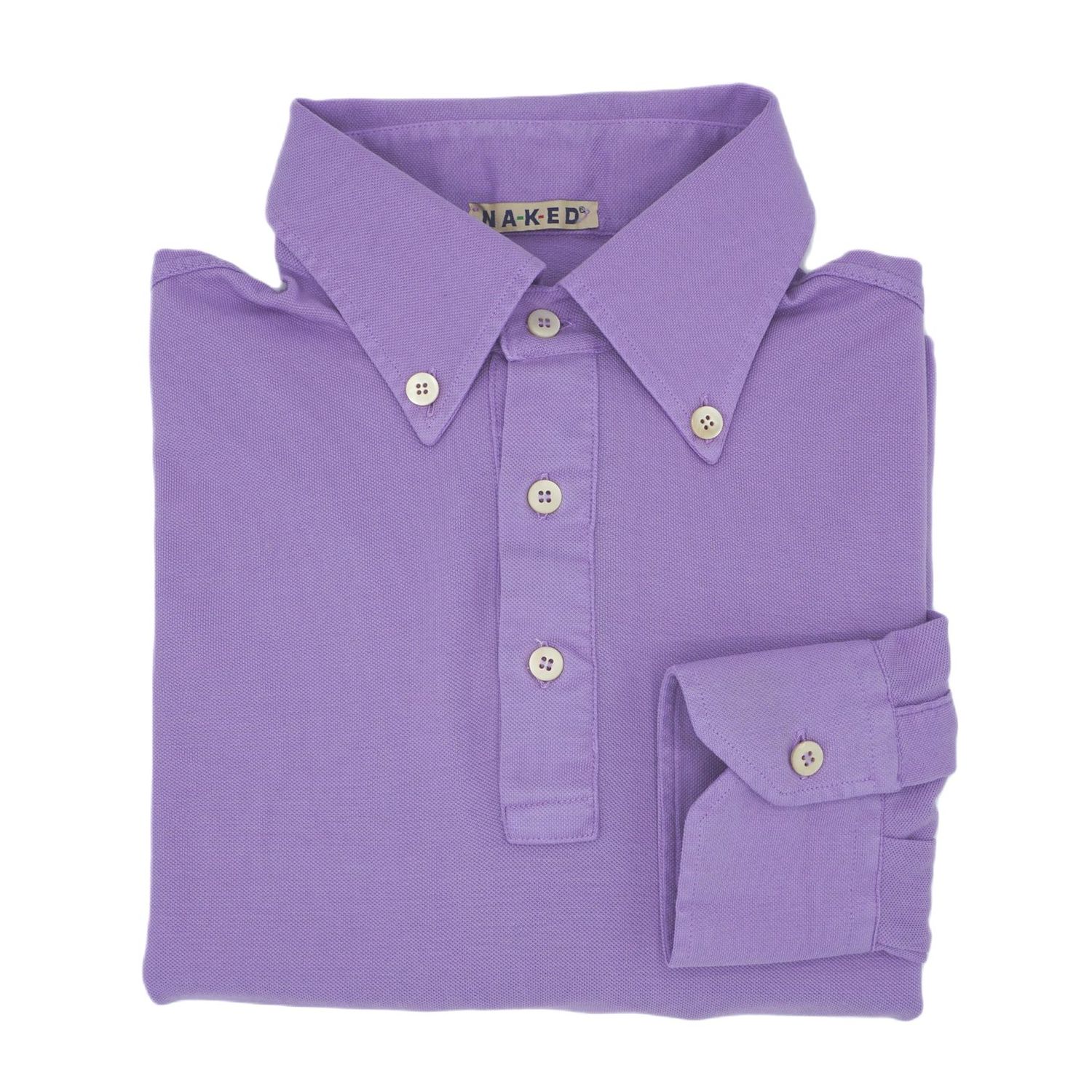Tarquinius  luxury light piquet pastel polo shirt