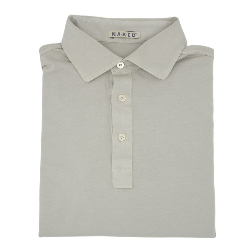 Stunning  light jersey pastel polo shirt