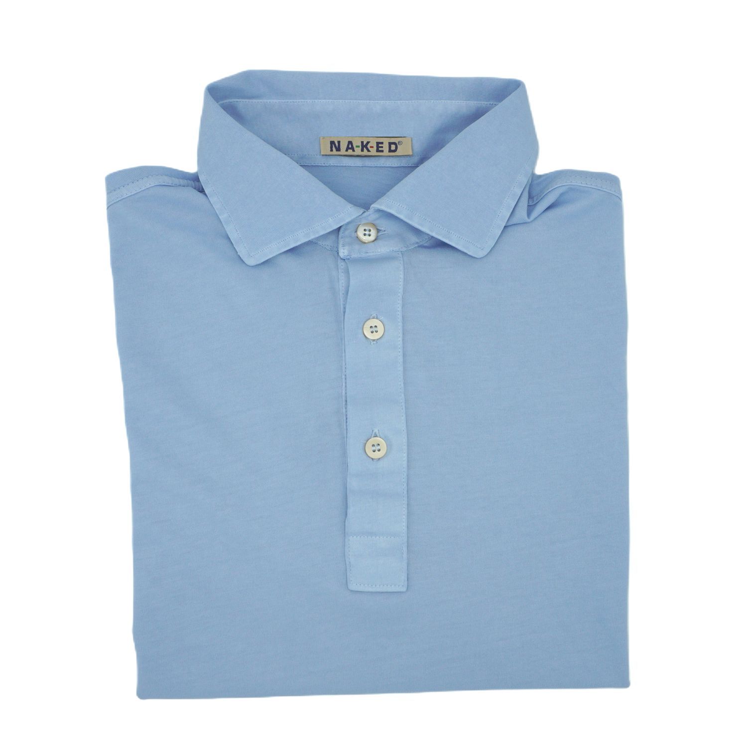 Exciting light jersey pastel polo shirt