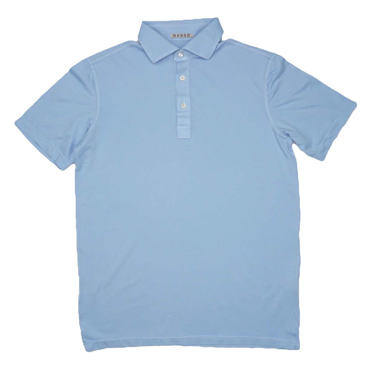 Exciting light jersey pastel polo shirt
