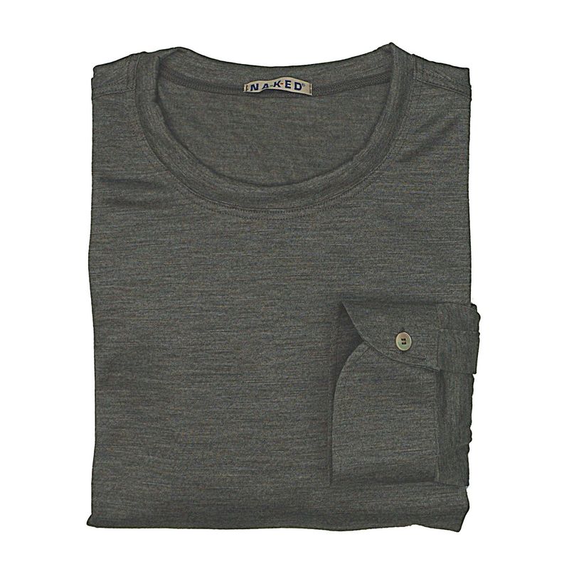Luxury T-shirt merinos wool 100% extrafine