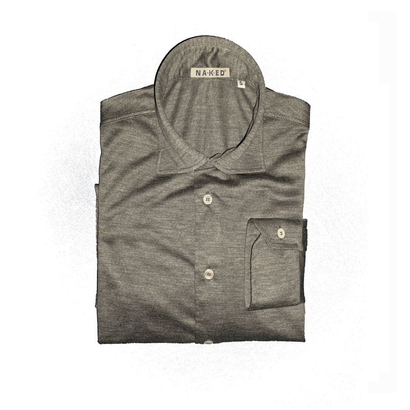 Brilliant merinos wool streight shirt