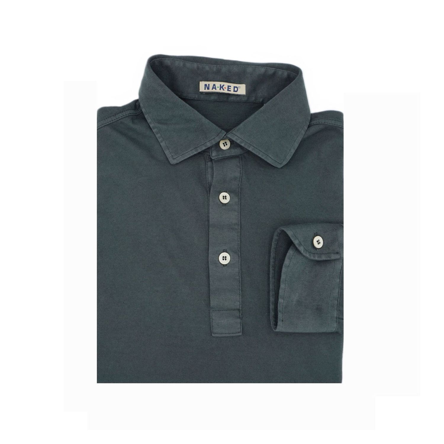 Polo shirt Jersey cotton  cashmere  dark grey Polo shirt Jersey cotton  cashmere  dark grey