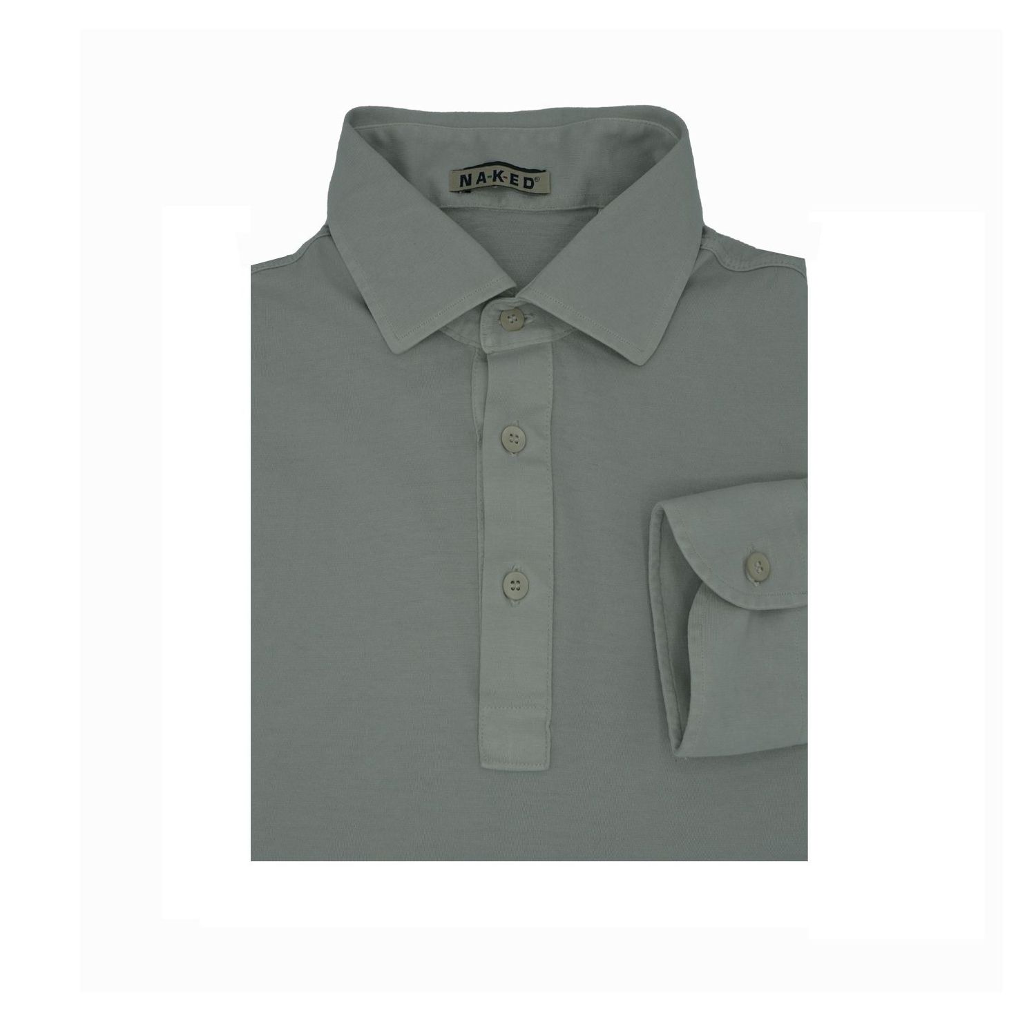 Polo shirt Jersey cotton  cashmere  piombo Polo shirt Jersey cotton  cashmere  piombo