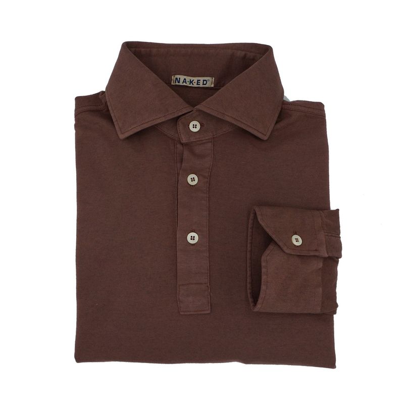 Efesto Polo shirt Jersey cotton cashmere   luxury edition