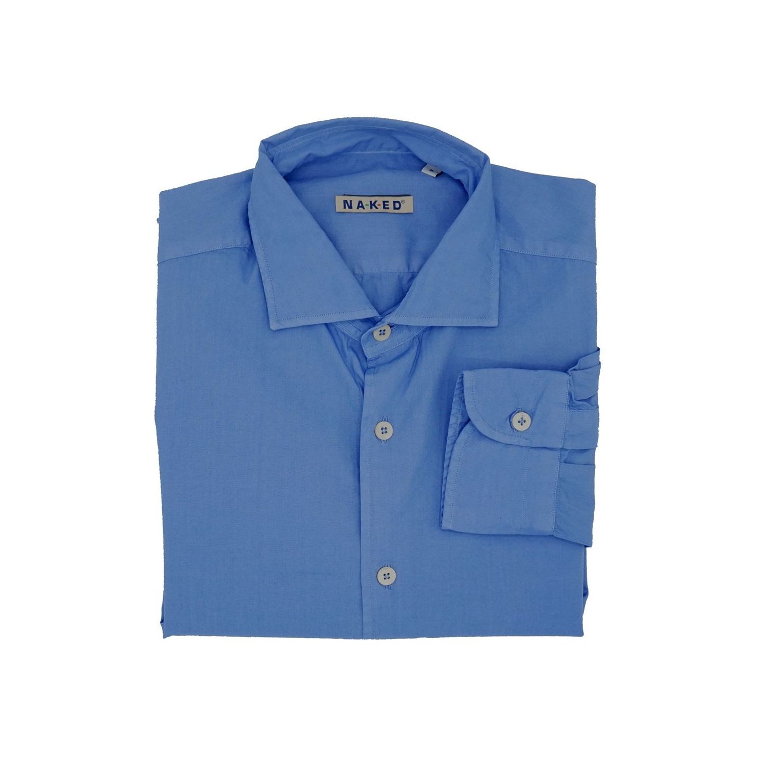 Sartorial shirt dyed Cielo d’Italo