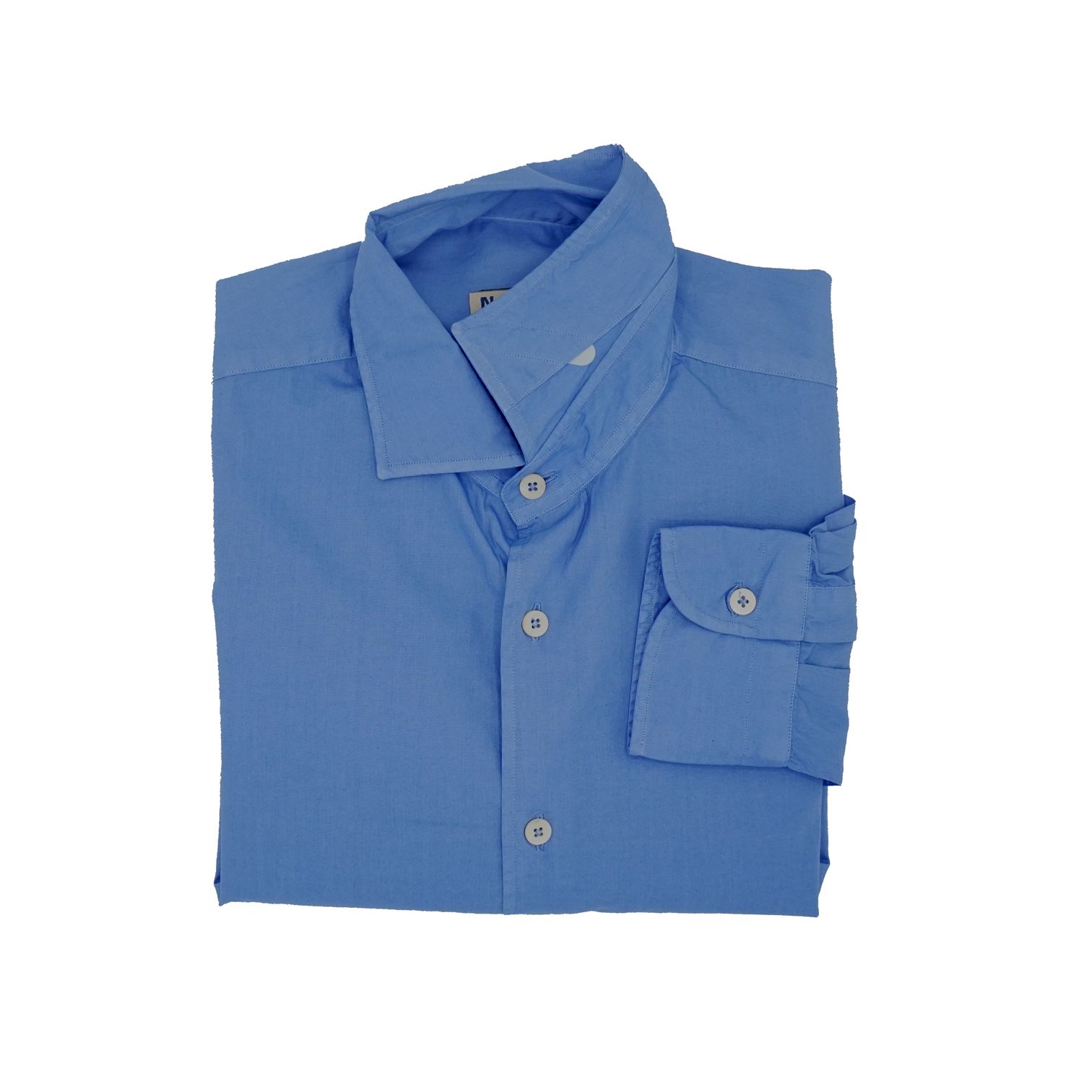 Sartorial shirt dyed Cielo d’Italo