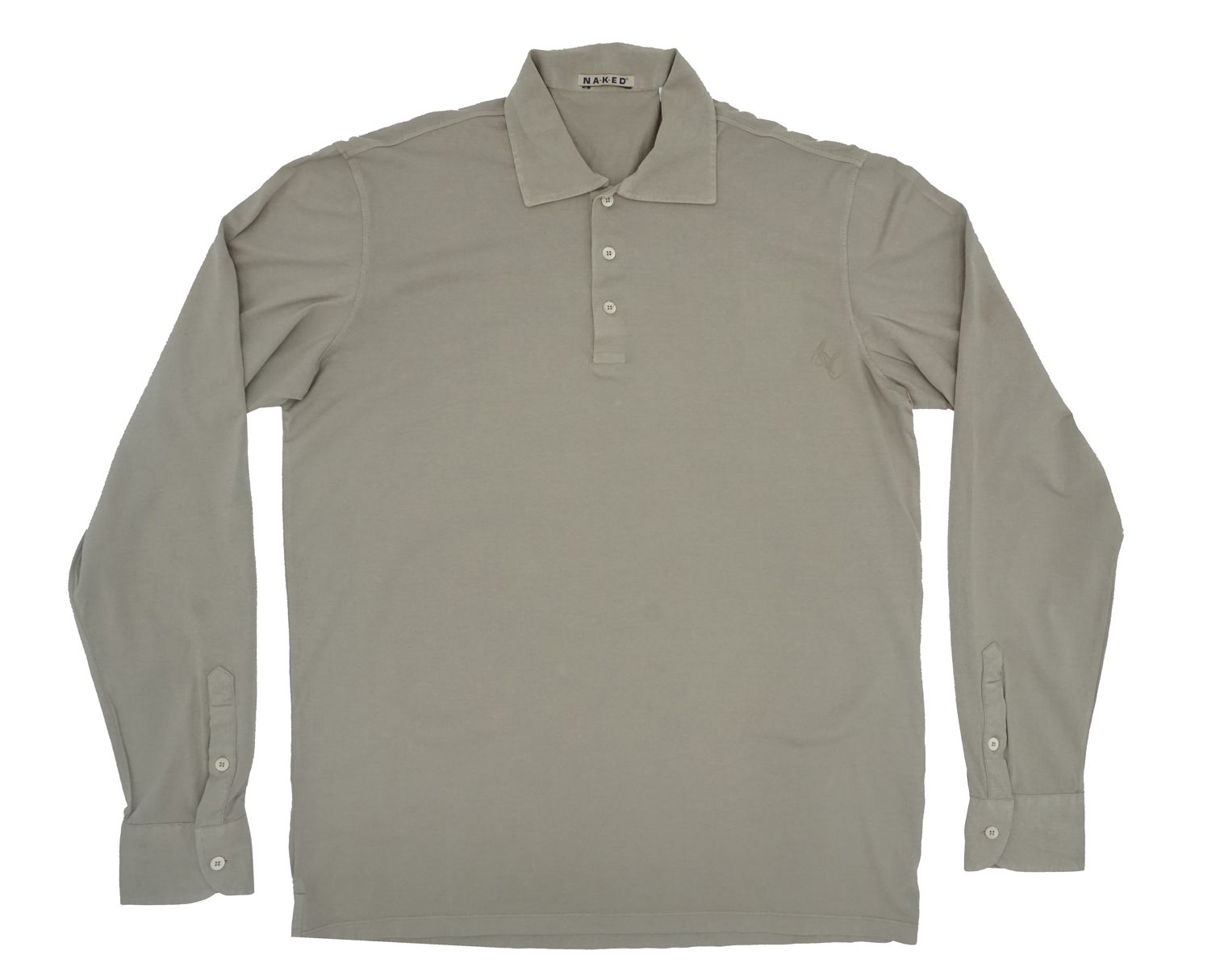 Salento Stone luxury light jersey polo shirt