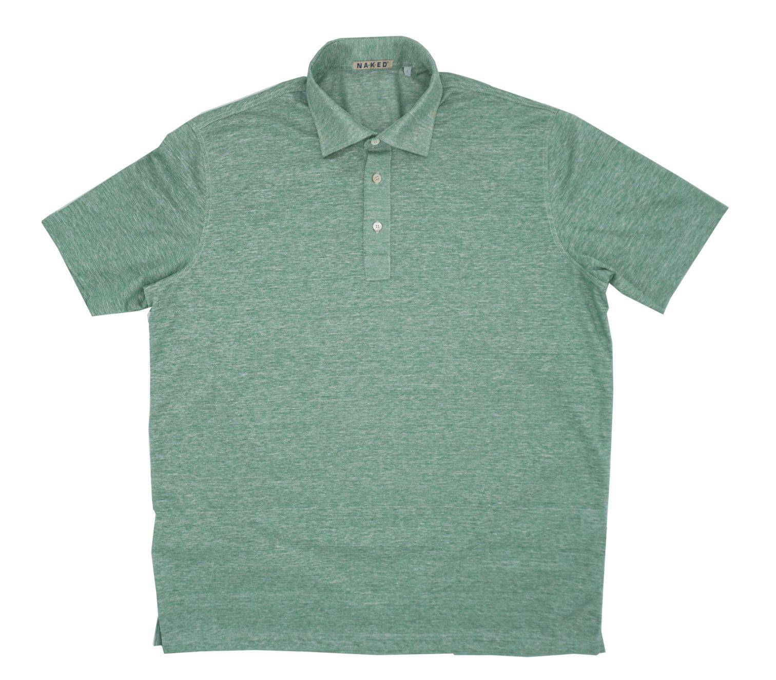 Lentisk extra luxury piquet linen polo shirt