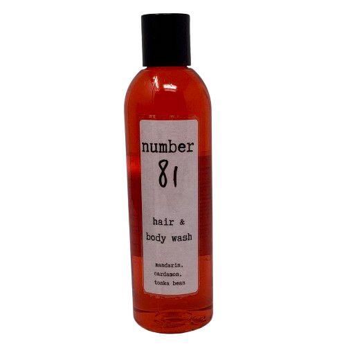 number 81 Hair &amp; Body Wash