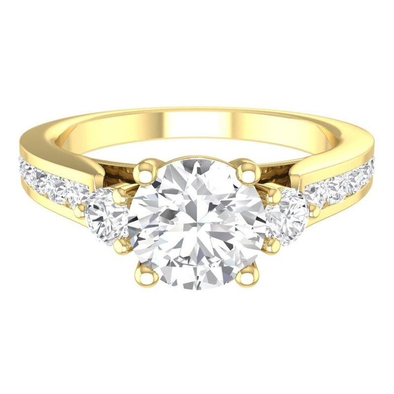 Yellow Gold Diamond Engagement Ring