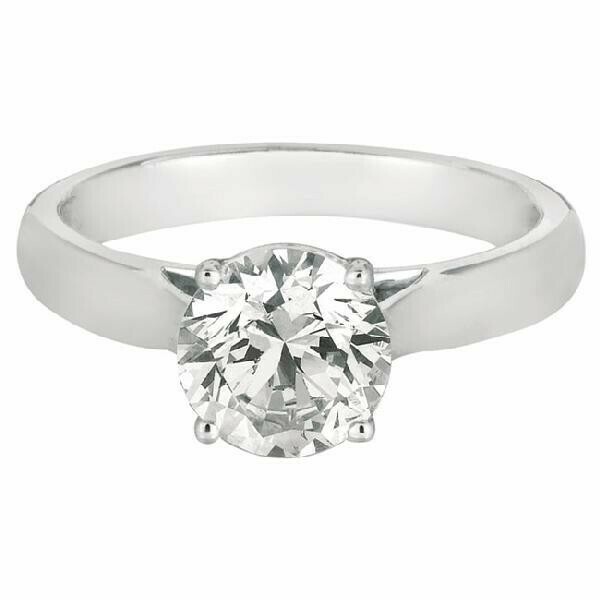 Platinum Diamond Solitaire Engagement Ring