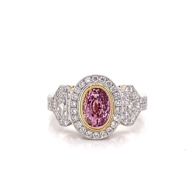 Padparascha Ring