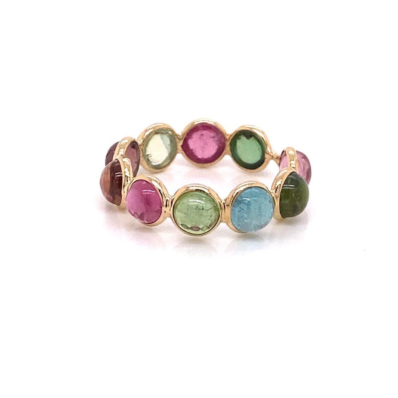 Multi Colored Tourmaline Band