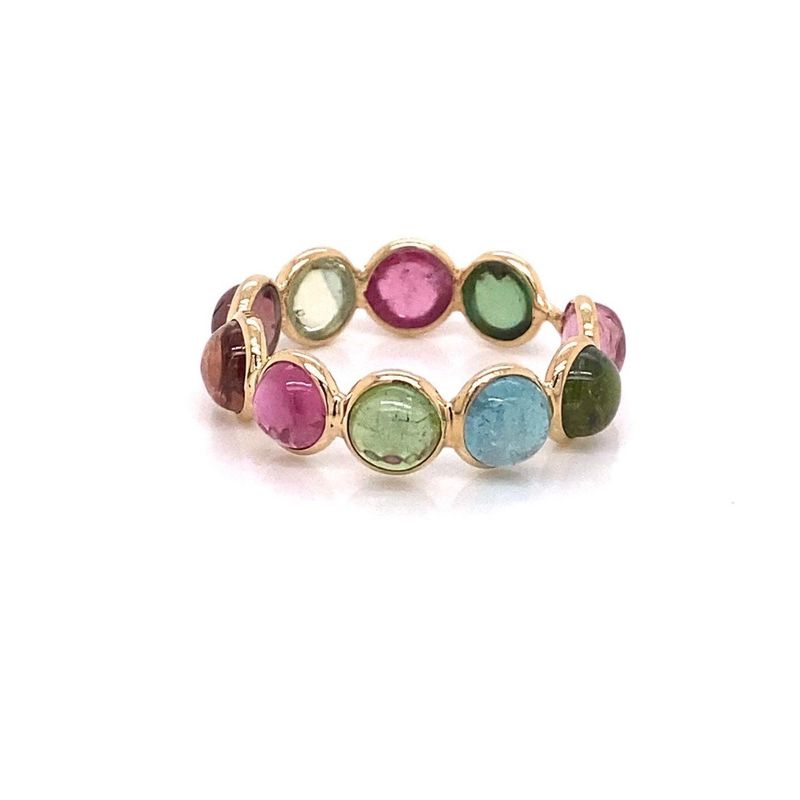 Multi Colored Tourmaline Band