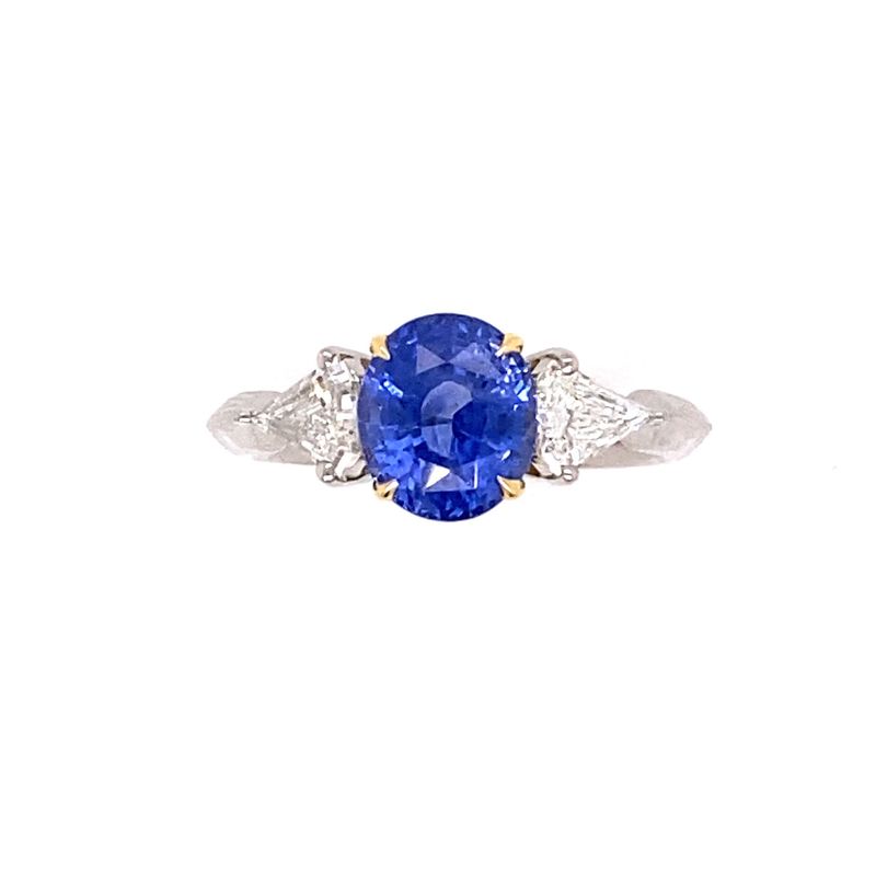 Sapphire and Diamond Ring