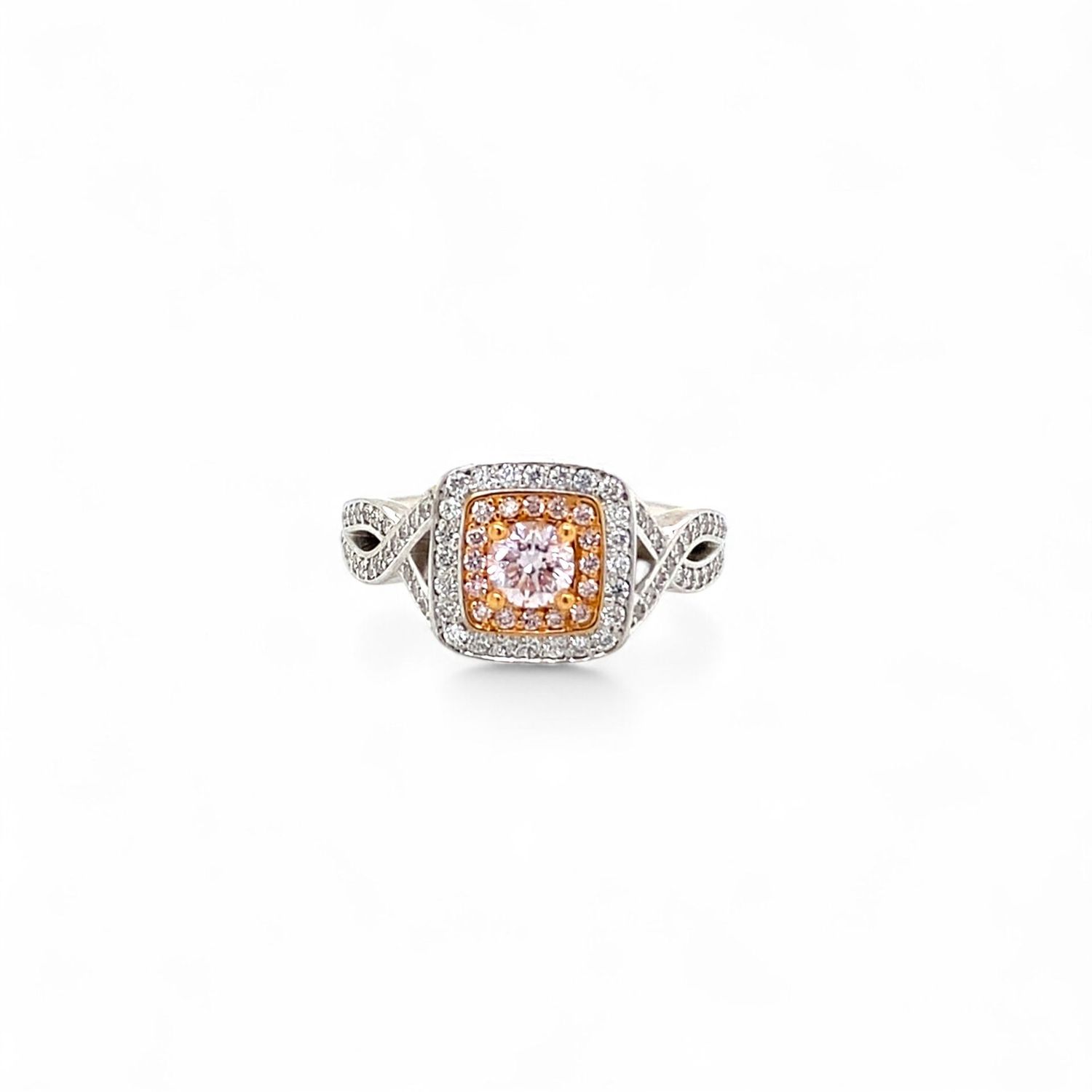 Fancy Pink Diamond Ring