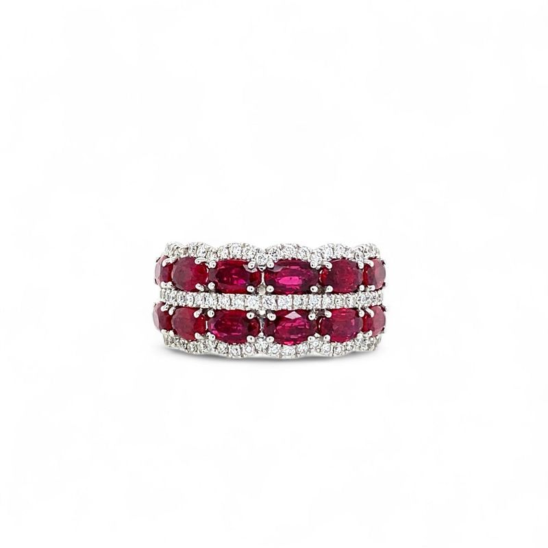 Ruby and Diamond Band