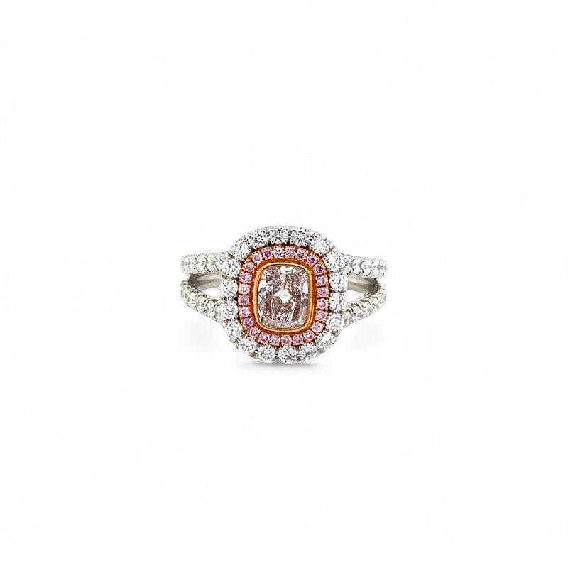 Pink Diamond Ring