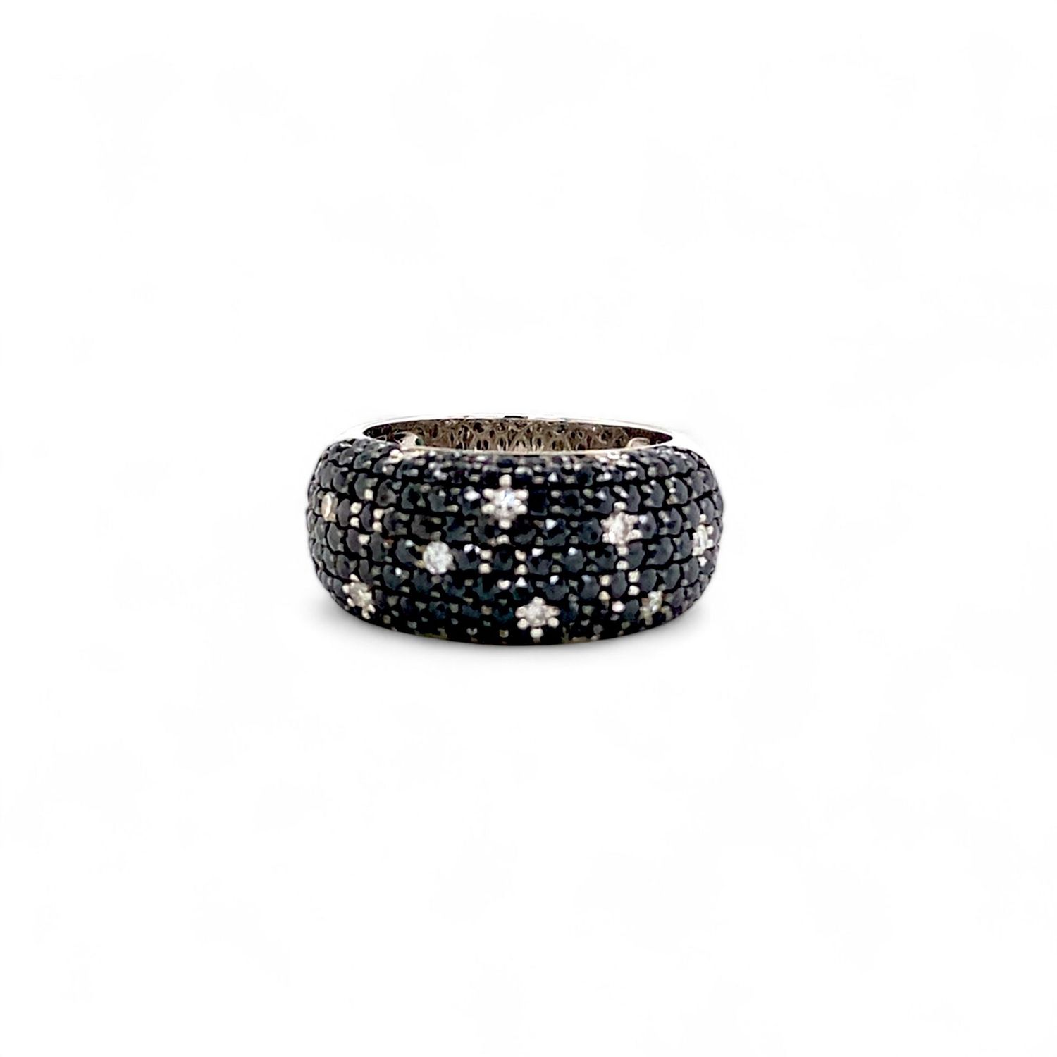 Black and White Diamond Band