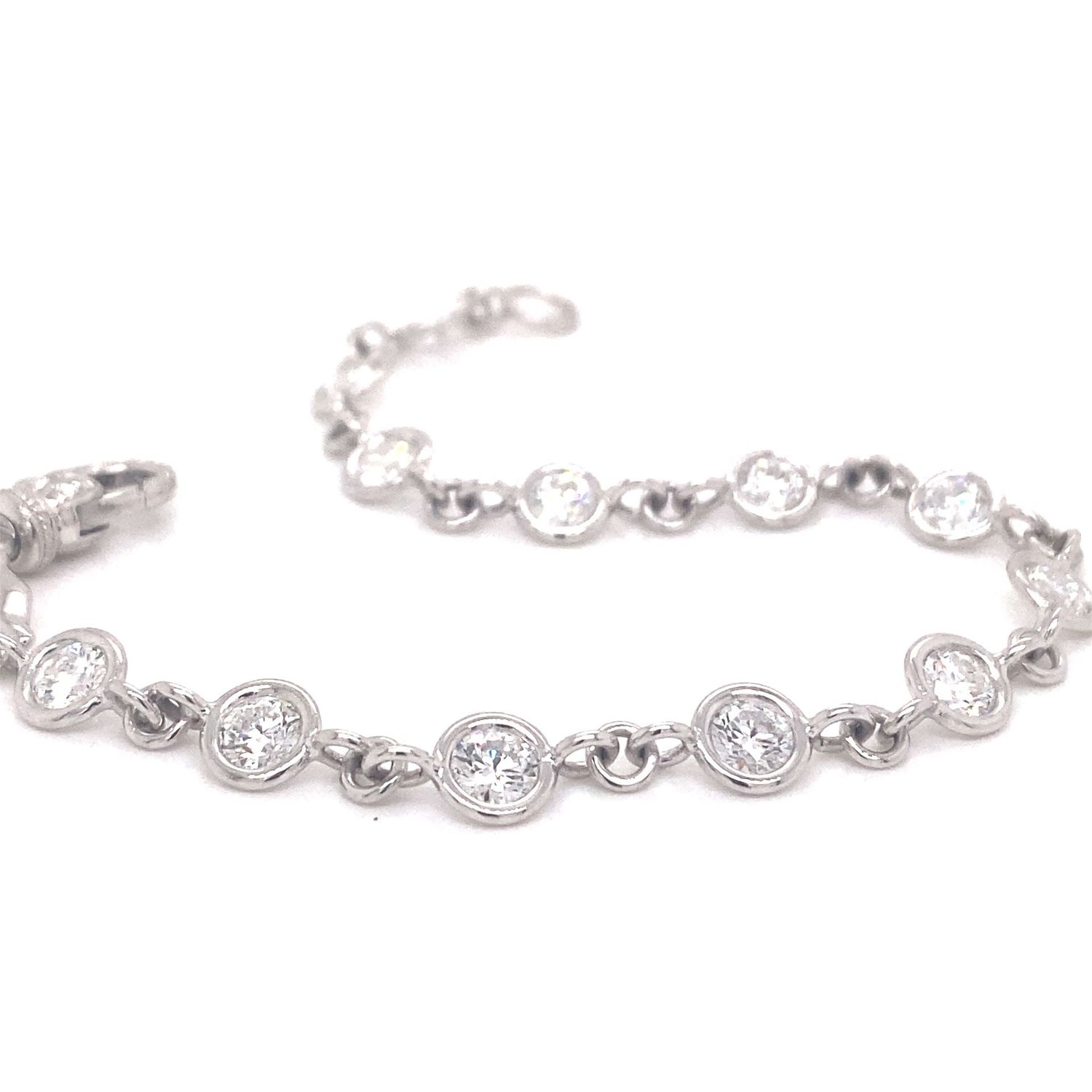 Frame Set Diamond Bracelet
