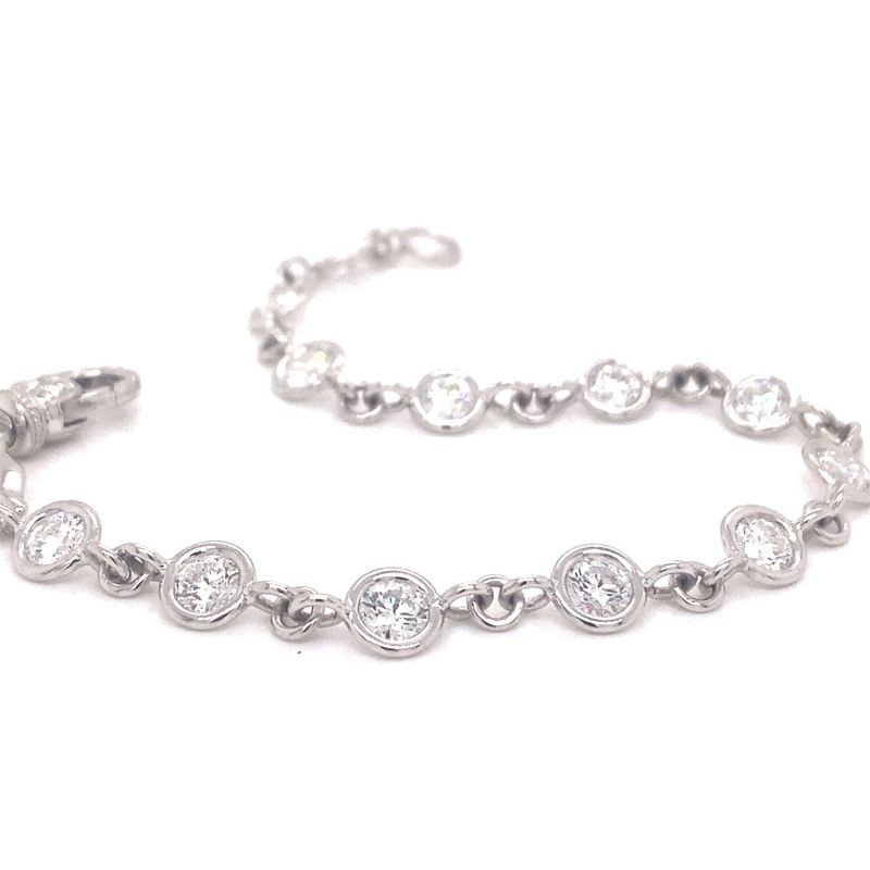 Frame Set Diamond Bracelet