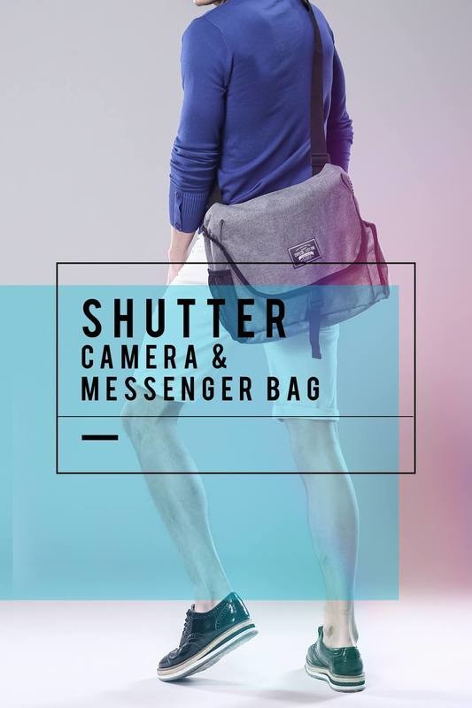 Shutter DSLR Camera Bag Charcoal