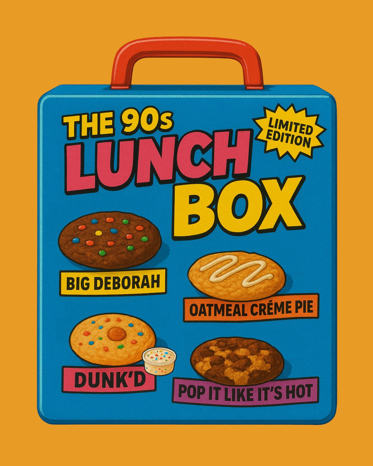 🕹️ 90s Lunch Box of Four - THANKSGIVING LIMITED EDITION PREORDER 🍪