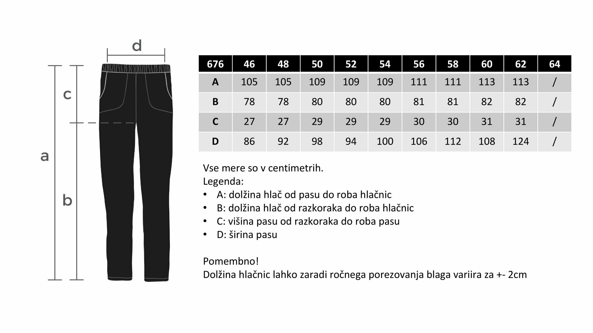 Moške dolge hlače z žepi