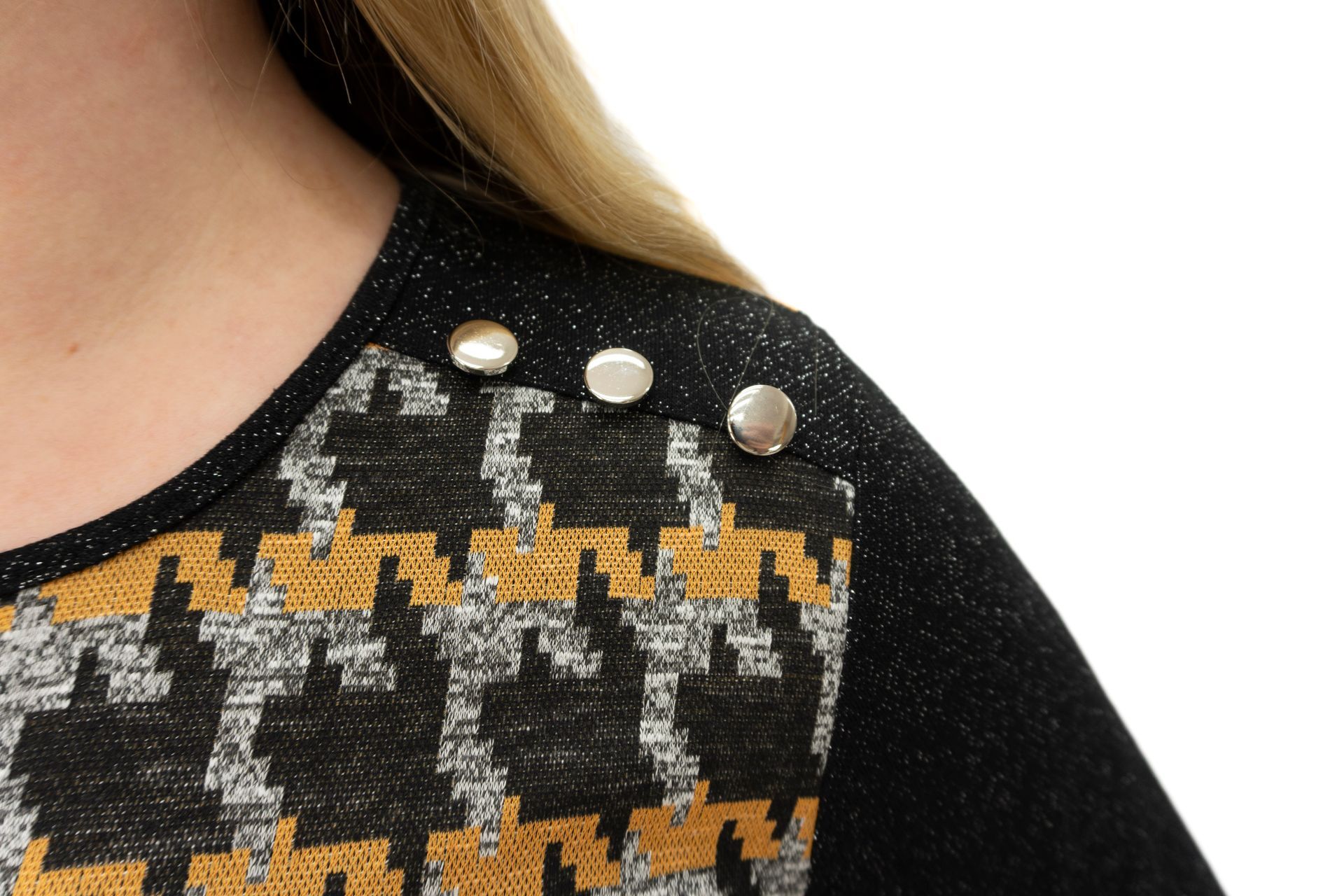 Tunika z gumbi (rumena)