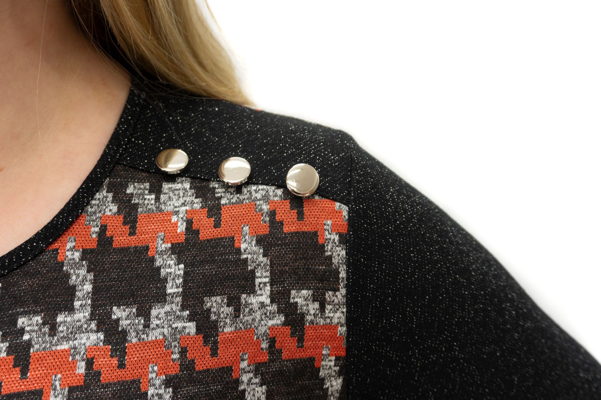 Tunika z gumbi (oranžna)